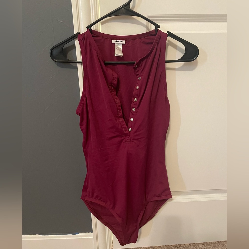 Andie one piece bathing suit